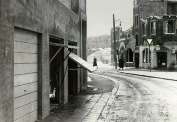 The first batch of up-and-over garage doors