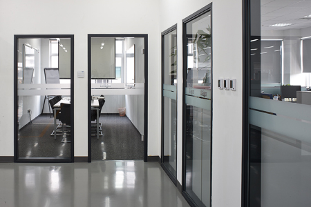Partition Walls Hörmann - Glass Partition Wall With Door Partition Walls Hörmann - Glass Partition Wall With Door